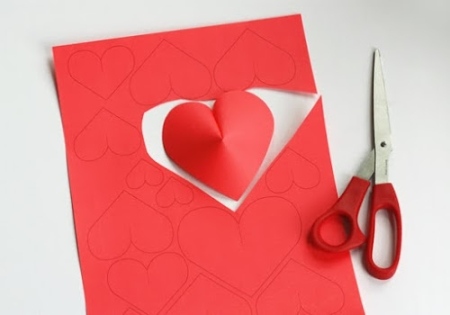 Cómo hacer un corazón de papel