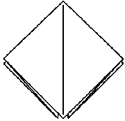 Origami grúa clásica