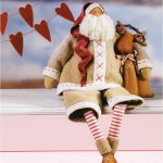 Doll tilde: Ángel de Navidad con tus propias manos Doll tilde: Ángel de Navidad con tus propias manos