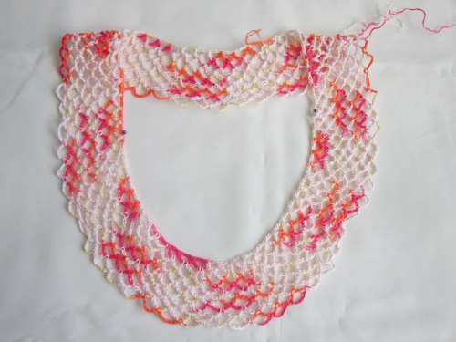 Top de verano para niña crochet