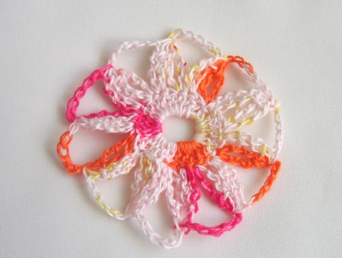 Top de verano para niña crochet