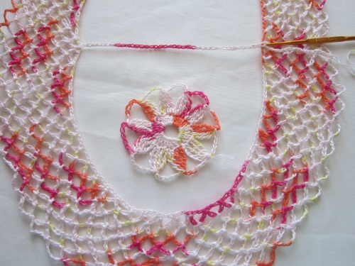 Top de verano para niña crochet