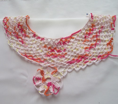 Top de verano para niña crochet