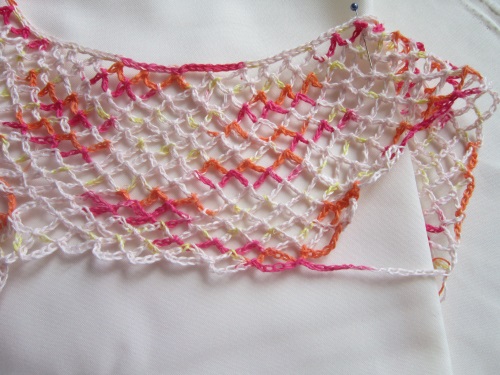 Top de verano para niña crochet