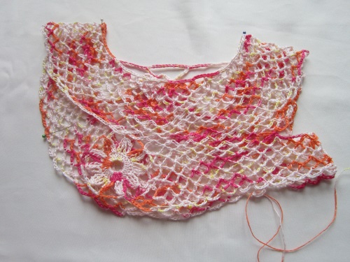 Top de verano para niña crochet