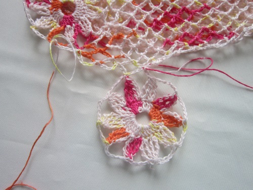 Top de verano para niña crochet