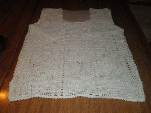 Instrucciones paso a paso para tejer una blusa de verano para completar