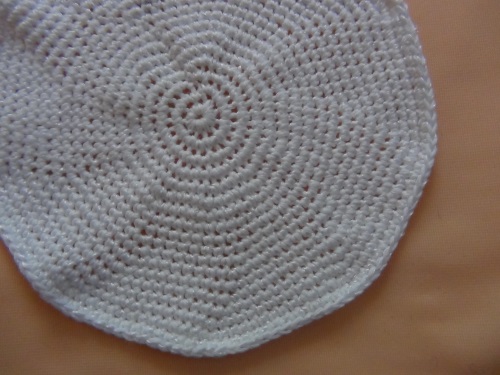 Mujer verano sombrero crochet