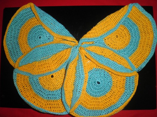 Bolsa de verano brillante de ganchillo