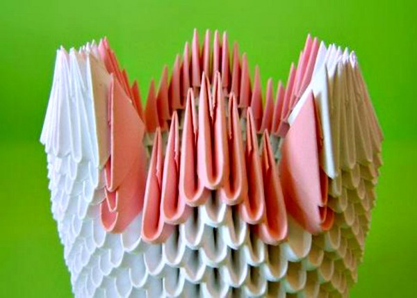 Cómo hacer un origami de cisne a partir de módulos: instrucciones paso a paso con fotos y videos