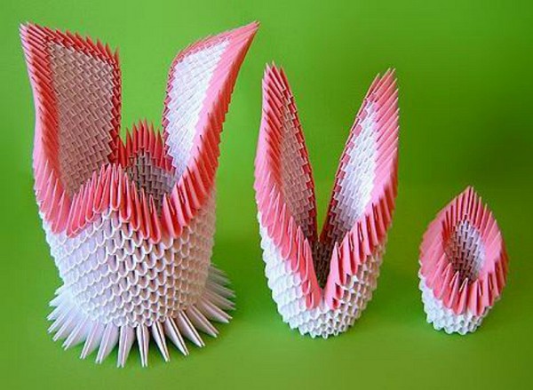 Cómo hacer un origami de cisne a partir de módulos: instrucciones paso a paso con fotos y videos