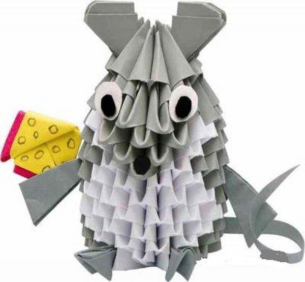 Origami modular: Animales - Esquemas de montaje