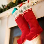 Calcetines de año nuevo