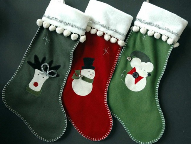 Calcetines de año nuevo