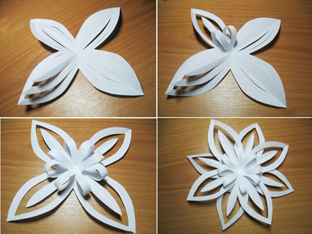 Artesanías de papel de año nuevo