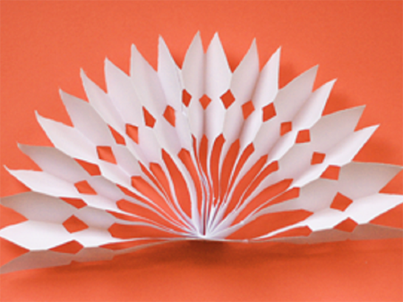 Artesanías de papel de año nuevo