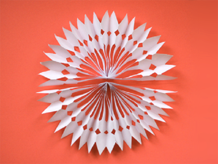 Artesanías de papel de año nuevo
