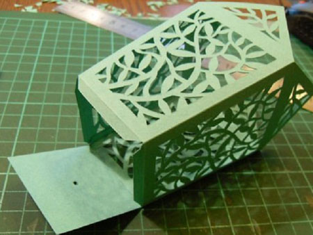 Artesanías de papel de año nuevo