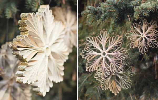 Hermosos copos de nieve para el nuevo año de 2017 con sus propias manos de papel: diagramas y fotos en etapas. Clases magistrales para niños sobre grandes copos de nieve en técnica de origami