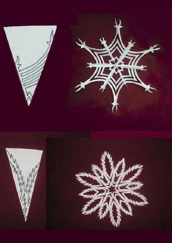 Hermosos copos de nieve para el nuevo año de 2017 con sus propias manos de papel: diagramas y fotos en etapas. Clases magistrales para niños sobre grandes copos de nieve en técnica de origami Hermosos copos de nieve para el nuevo año de 2017 con sus propias manos de papel: diagramas y fotos en etapas. Clases magistrales para niños sobre grandes copos de nieve en técnica de origami