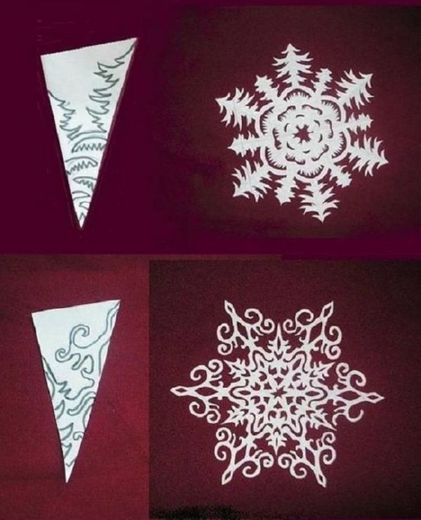 Hermosos copos de nieve para el nuevo año de 2017 con sus propias manos de papel: diagramas y fotos en etapas. Clases magistrales para niños sobre grandes copos de nieve en técnica de origami Hermosos copos de nieve para el nuevo año de 2017 con sus propias manos de papel: diagramas y fotos en etapas. Clases magistrales para niños sobre grandes copos de nieve en técnica de origami