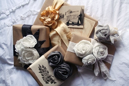 Embalaje de año nuevo para regalos con sus manos: foto clase magistral