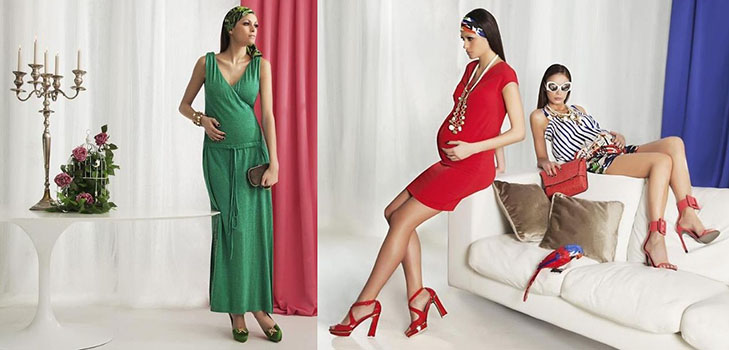 Cosimos ropa para mujeres embarazadas con sus propias manos - una falda, un vestido, pantalones