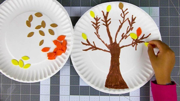 Artesanías de otoño propias manos
