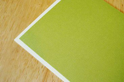 Tarjeta de Navidad con estilo de scrapbooking para el año nuevo 2015 con propias manos