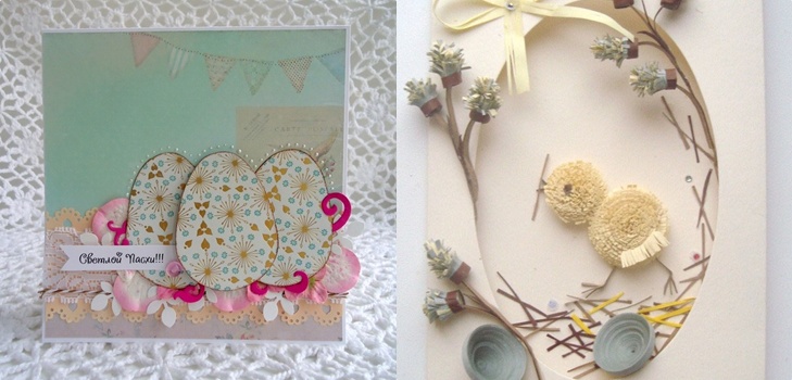 Tarjetas de Pascua con sus propias manos: clases magistrales originales con foto