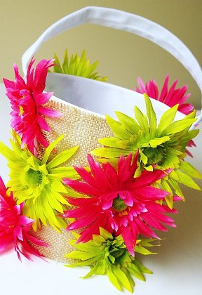 Canasta de Pascua con sus propias manos