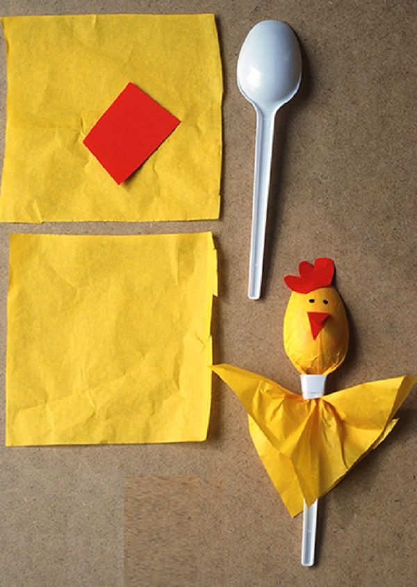 Gallo con sus propias manos