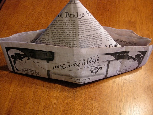 Cómo hacer un gorro de papel
