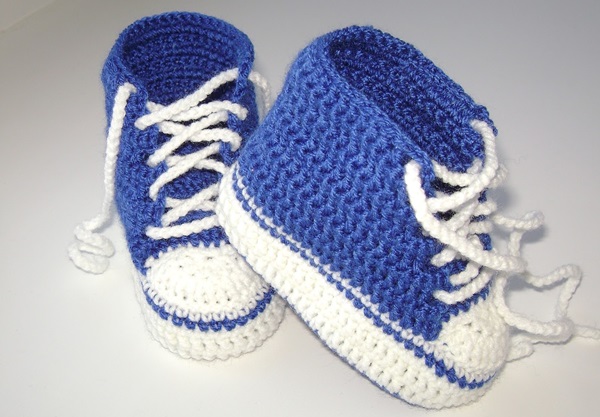 Botines de ganchillo con descripción paso a paso para principiantes