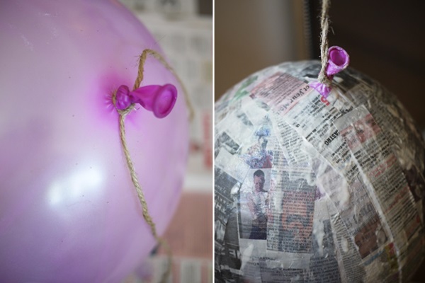 Cómo hacer una piñata con tus propias manos