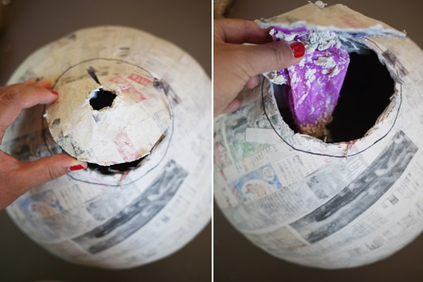 Cómo hacer una piñata con tus propias manos