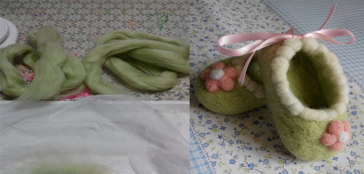 Un regalo para el Año Nuevo con sus propias manos: felting pinets, master class con foto