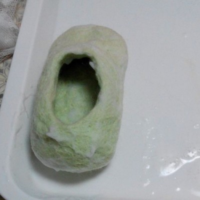Un regalo para el Año Nuevo con sus propias manos: felting pinets, master class con foto