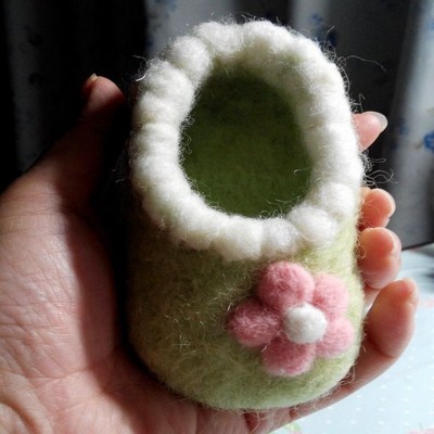 Un regalo para el Año Nuevo con sus propias manos: felting pinets, master class con foto