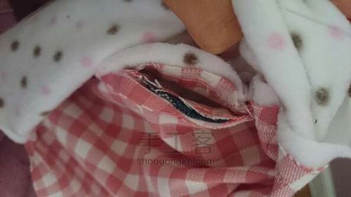 Conejito de peluche con tus propias manos