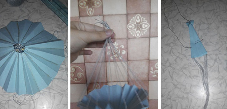 Paracaidista de papel: hecho a mano el 9 de mayo con sus propias manos en una guardería Paracaidista de papel: hecho a mano el 9 de mayo con sus propias manos en una guardería