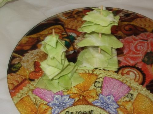 Manualidades de vegetales con sus propias manos