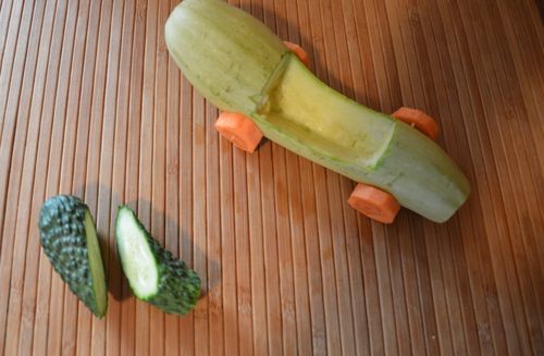 Manualidades de vegetales con sus propias manos