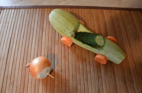 Manualidades de vegetales con sus propias manos