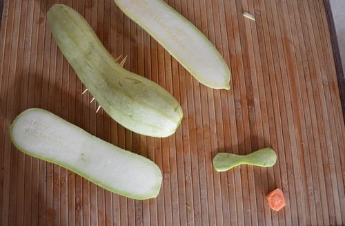 Manualidades de vegetales con sus propias manos