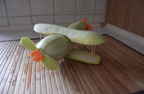 Artesanía de verduras para jardín de infantes y escuela, clases magistrales, fotografía Artesanías de verduras con propias manos