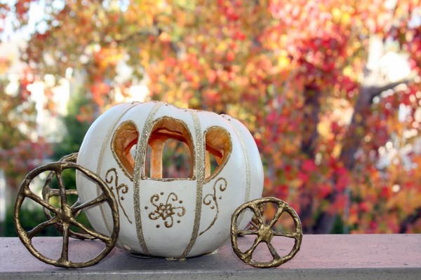 Manualidades de una calabaza con sus propias manos para el jardín de infantes y la escuela, clases magistrales paso a paso