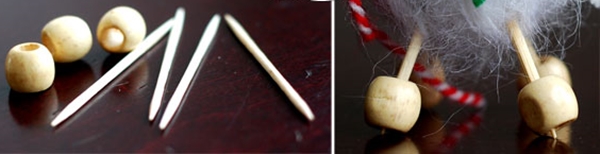 Artesanía de bellotas: ovejas, foto-instrucción
