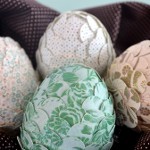 Manualidades de Pascua: decorado con huevo de papel