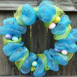 Manualidades para la Pascua: una corona de huevos